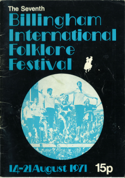 7th Billingham International Folklore Festival programme.